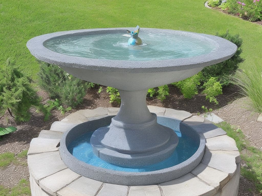 How to Repair a Concrete Bird Bath: Restoring Beauty and Functionality